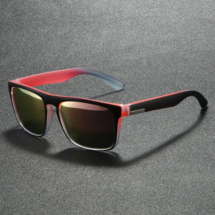 Classic Square Frame Polarized Sunglasses