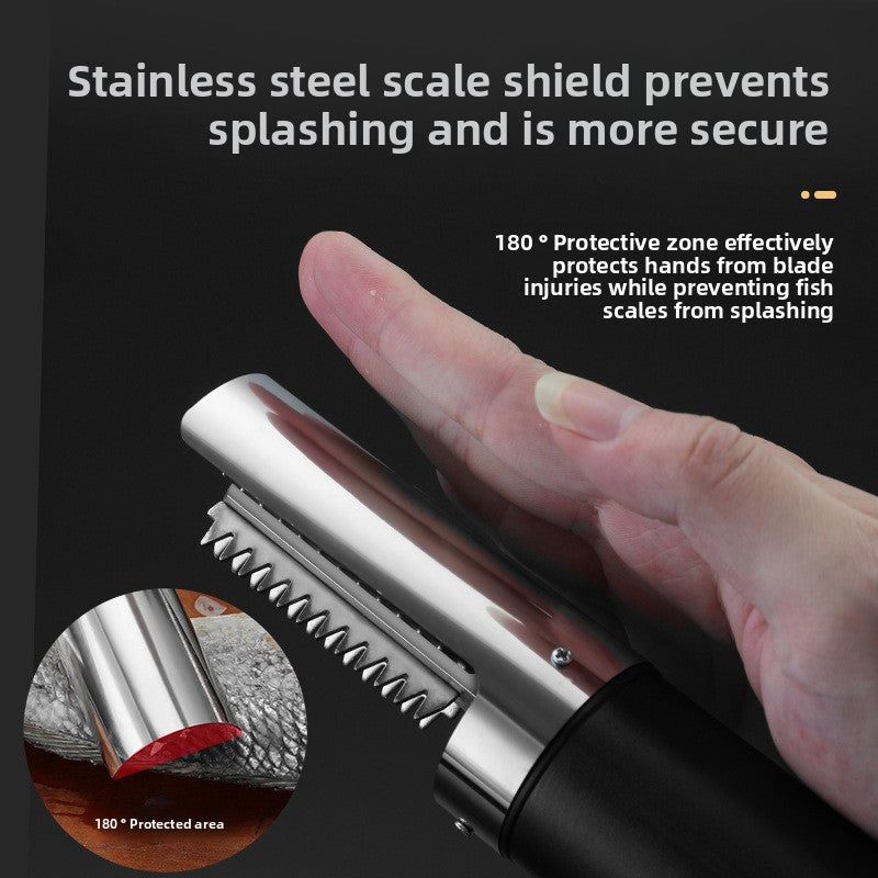 Electric fish scaler