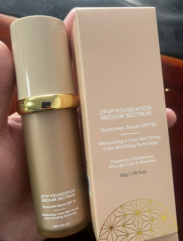 كريم أساس 4 في 1 بتقنية بيونيك، متغير اللون، مرطب، ومرمم