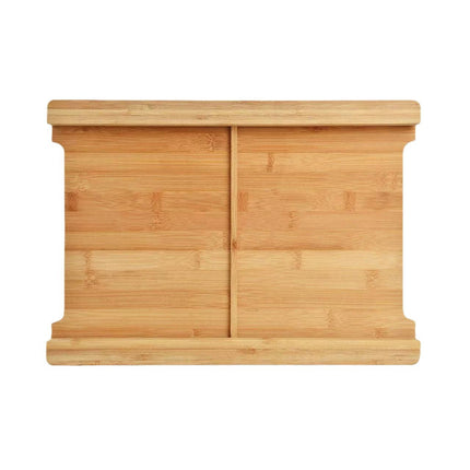 Bamboo Kitchen Cutting Board with Drawer for Food Preparation