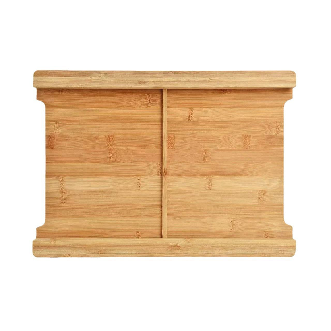 Bamboo Kitchen Cutting Board with Drawer for Food Preparation