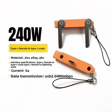 240W Multi-Function Phone Holder Fast Charging Data Cable