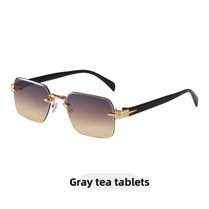 Fashion Frameless Sunglasses UV Protection