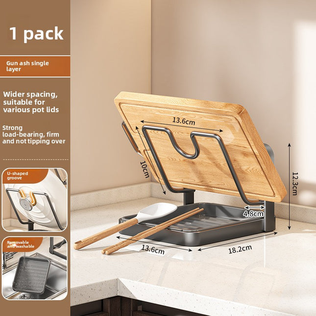 Multifunctional Kitchen Countertop Organizer Rack