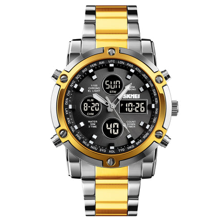 Multi Function Digital Analog Watch
