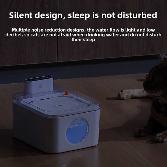 Pet cat water fountain