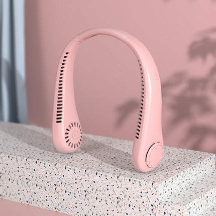 Compact Portable Digital Display Bladeless Neck Fan