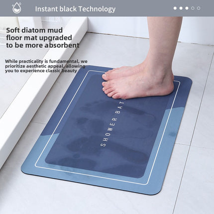 Soft Diatomaceous Earth Absorbent Bathroom Mat
