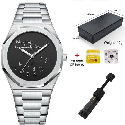 Octagonal Luminous Digital Mens Watch