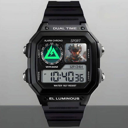 Digital Sports Watch with Alarm Calendar