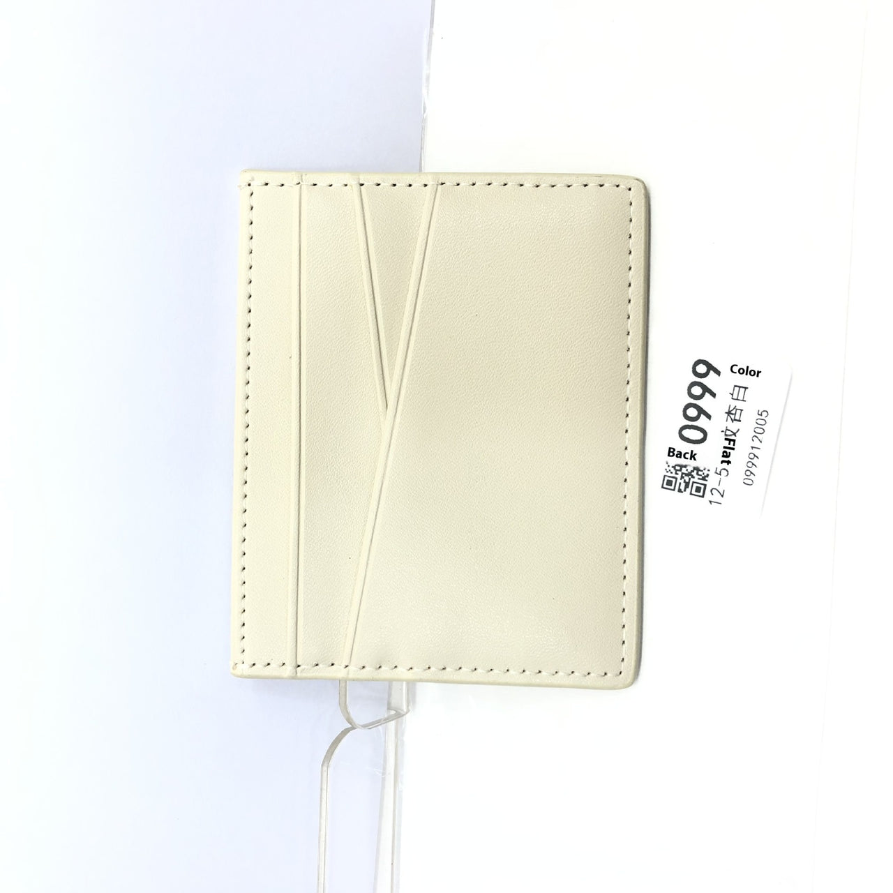 Leather Oil Edge Oblique Thin Bank Card Holder Soft Cowhide Document Package