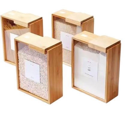 Multifunctional wooden storage box for home use