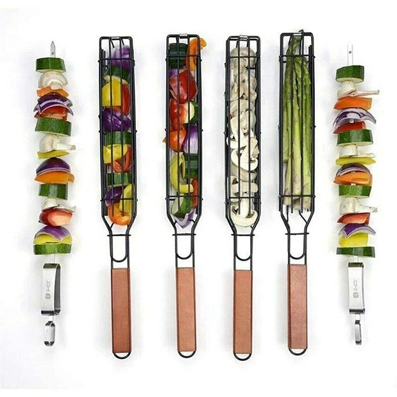Square Non-Stick BBQ Grill Basket