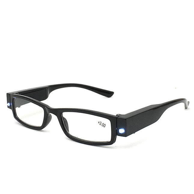 LED anti-blue light reading glasses