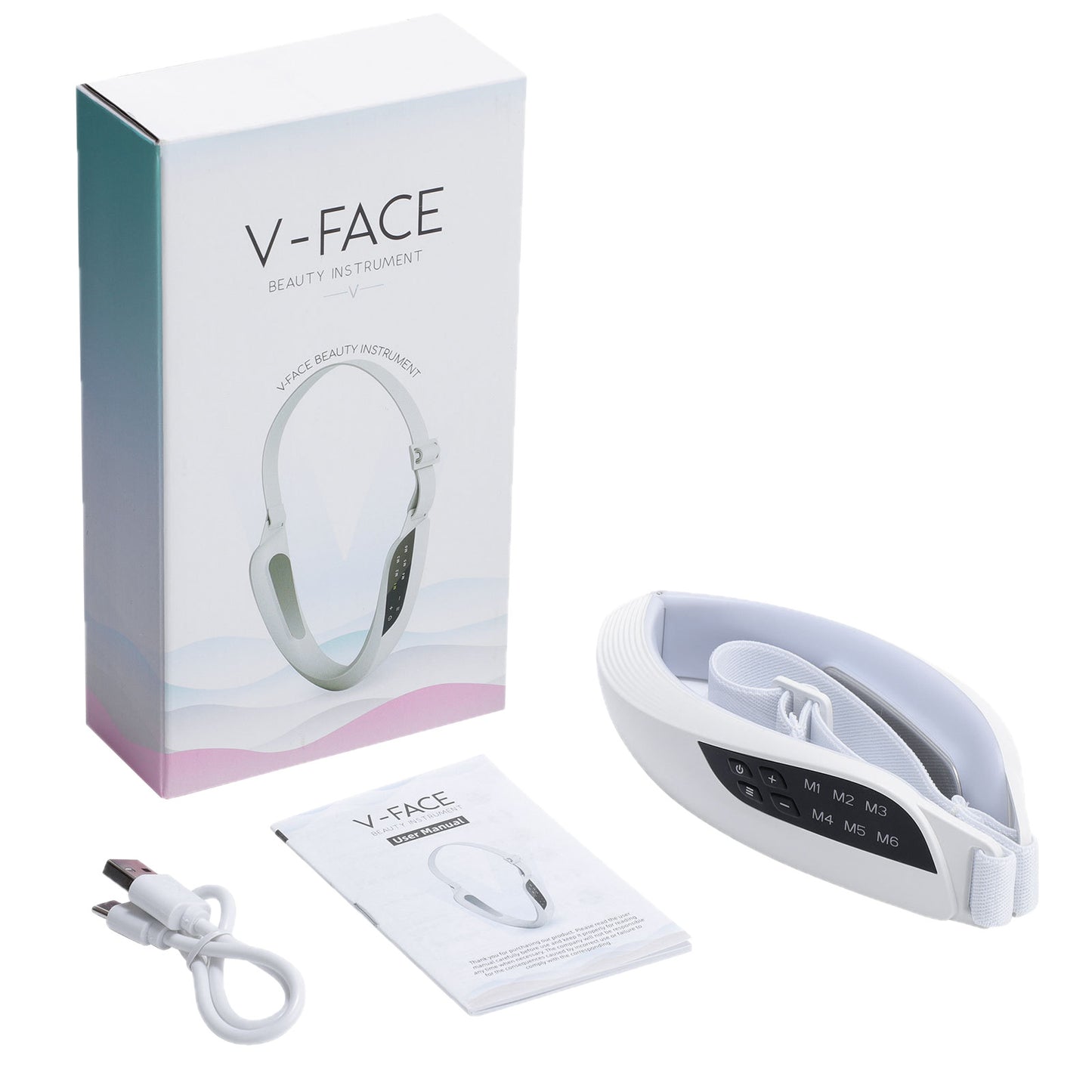 Microcurrent Color Light Facial Massager
