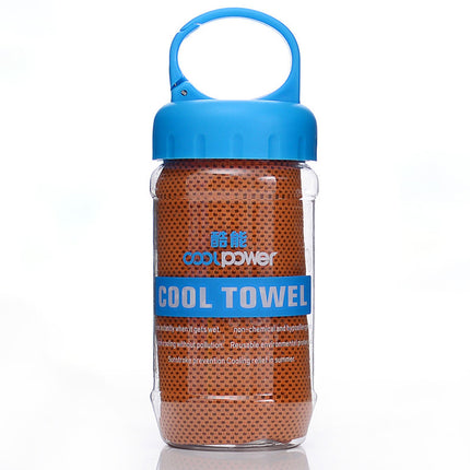Cooling and sweat-absorbing cool towel