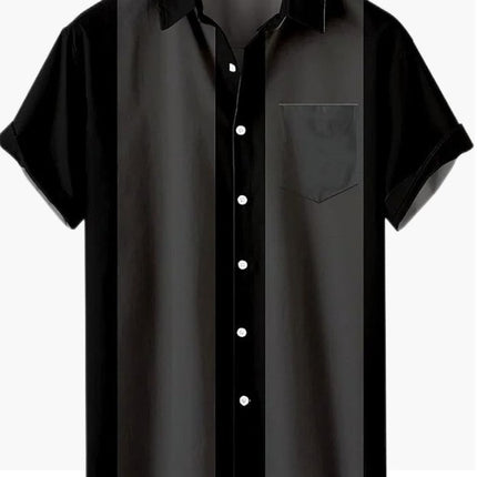 2026 Ice Silk Breathable Men's Short-Sleeved Shirt, Light Business Casual, Versatile, Loose Fit, Slimming Shirt, Available in Multiple Colors