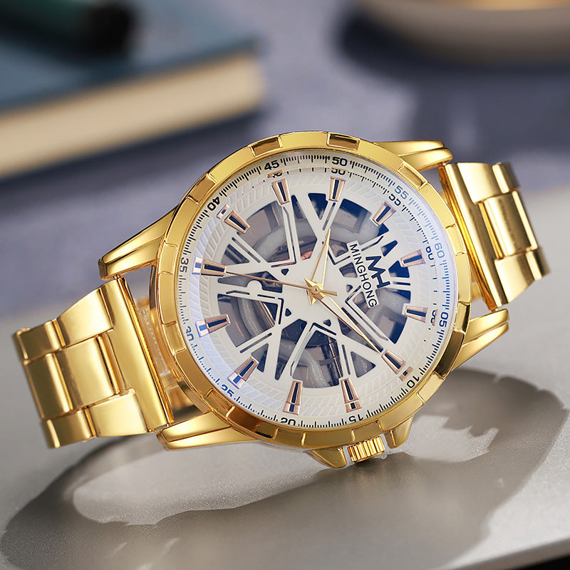 Casual Hollow Face Men's Watch