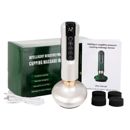 Electric Cupping Therapy Set with Heating and Massage