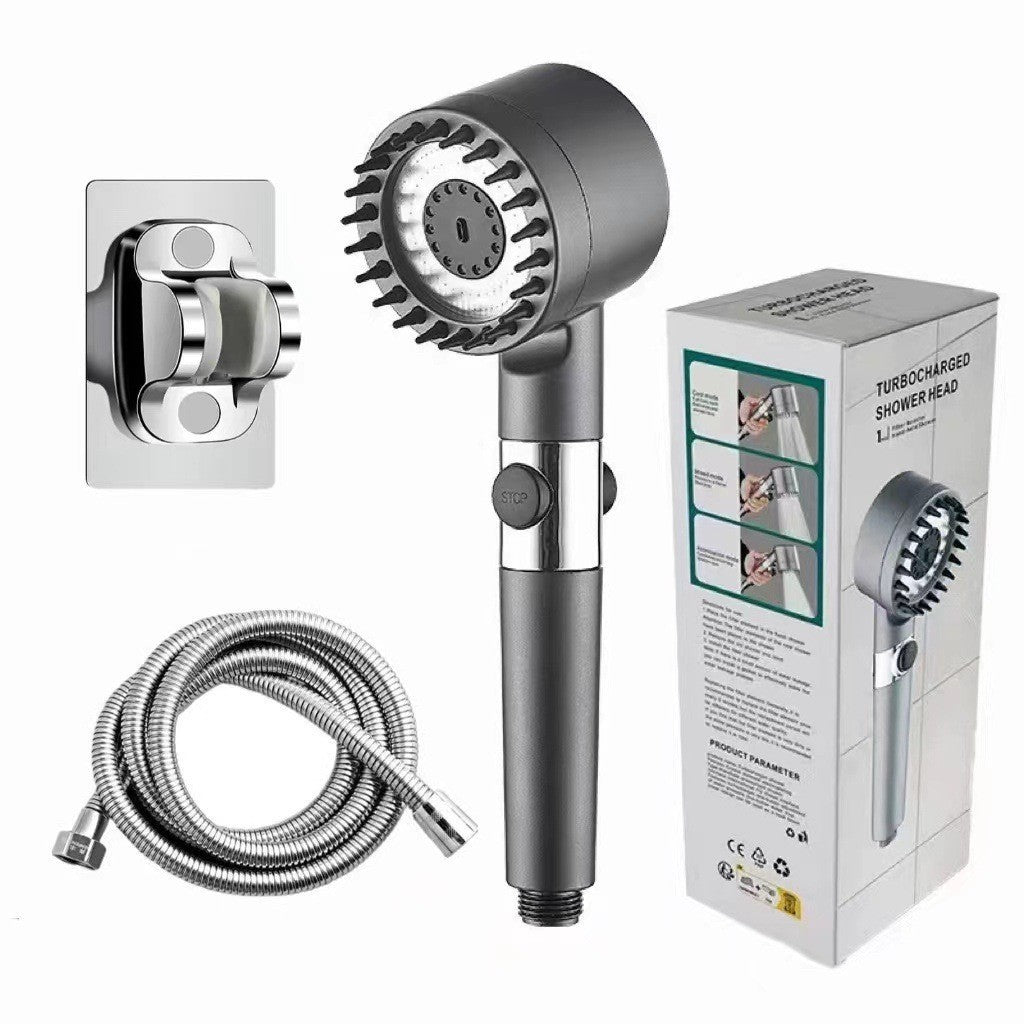 Handheld Multi-Function Shower Head with Water Filter