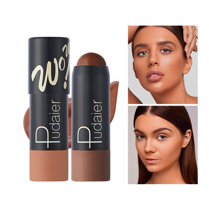 Long-lasting, color-enhancing, and smudge-proof foundation stick