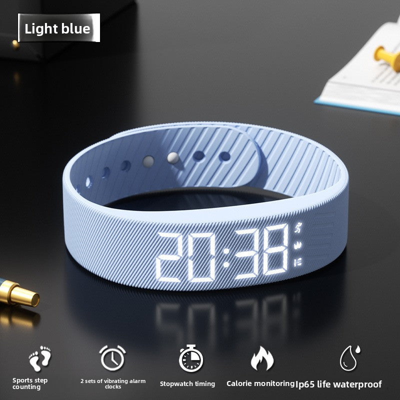 Multi-Function Silent Vibration Electronic Watch for Children
