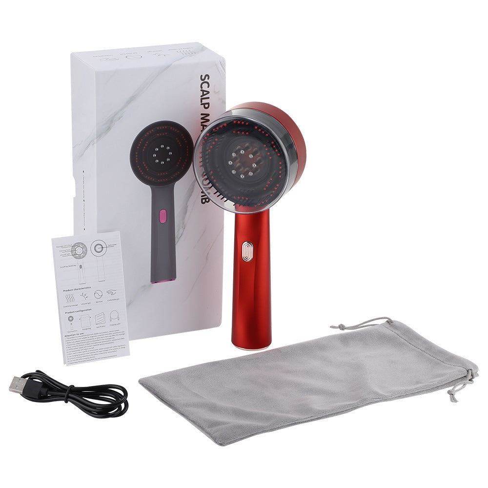 Red Light Scalp Massage Comb