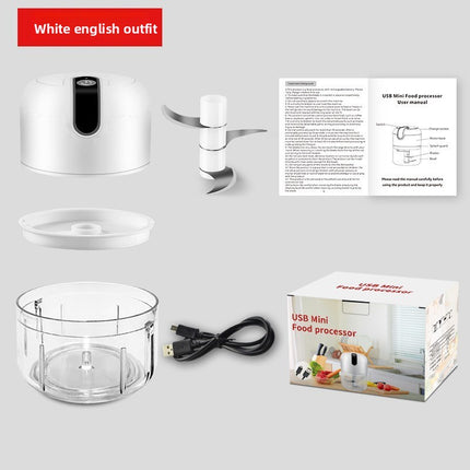 Electric Garlic Crusher Mincer