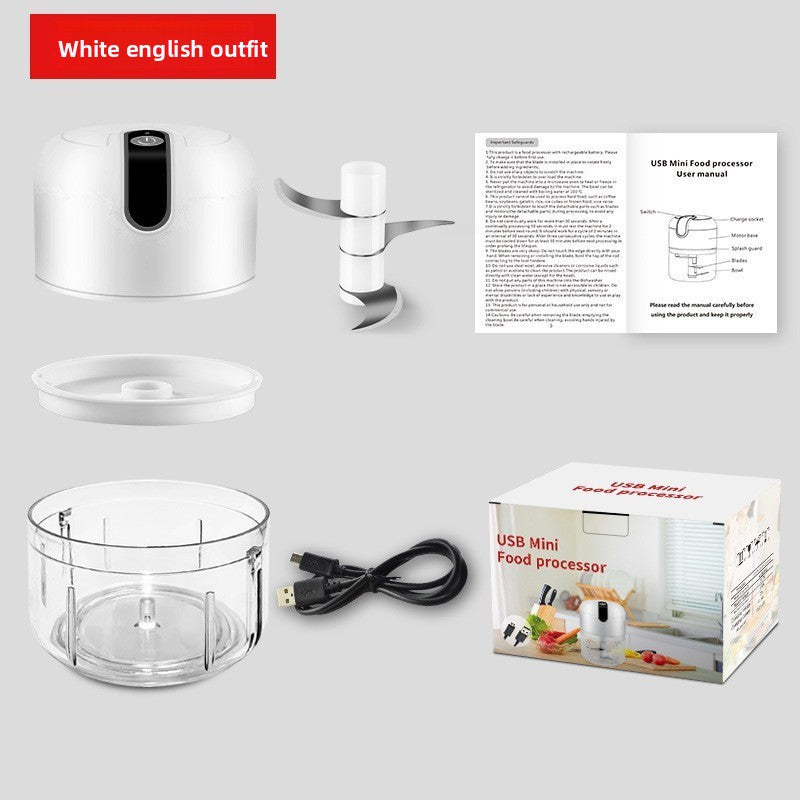 Electric Garlic Crusher Mincer