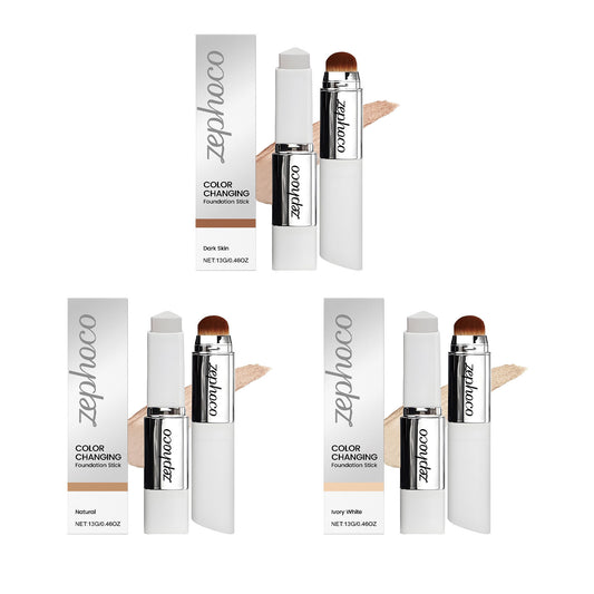 Dual-Ended Foundation Stick with Brush