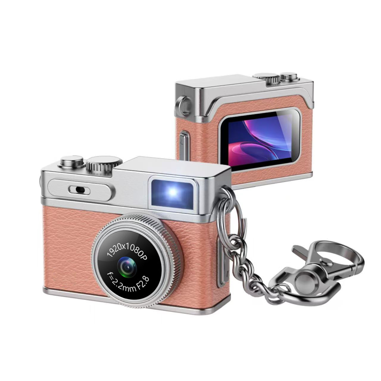 Mini Retro Digital Camera Pendant