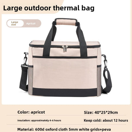 Insulated Cooler Bag for Outdoor Camping
