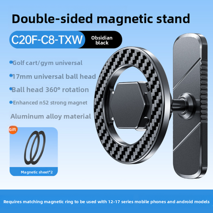 Magnetic Phone Holder with 360 Rotation
