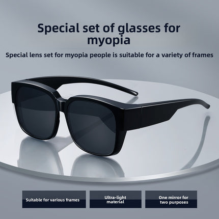 ClipOn Polarized Sunglasses UV Protection Driving Glasses