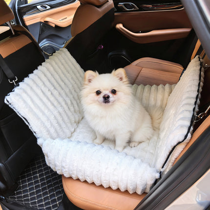 Pet car carrier bed