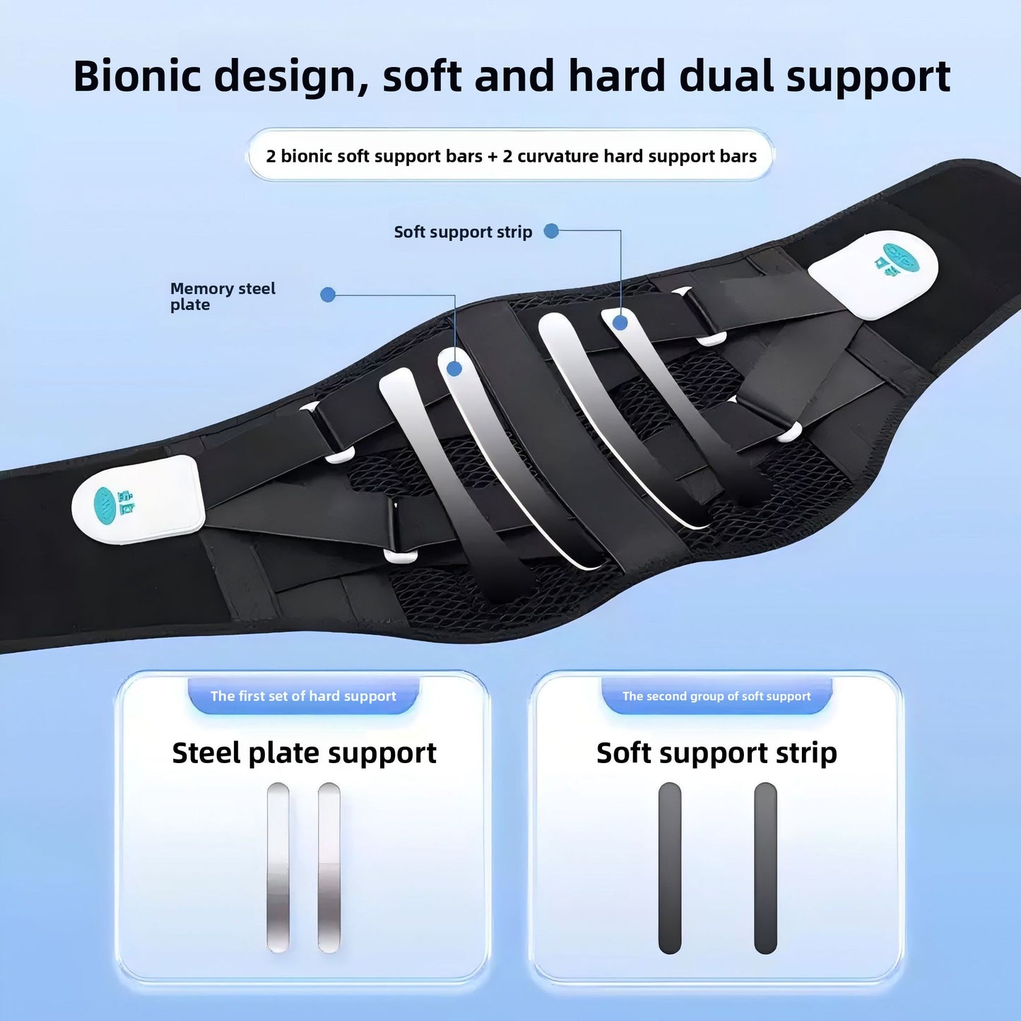 Adjustable Lumbar Support Belt