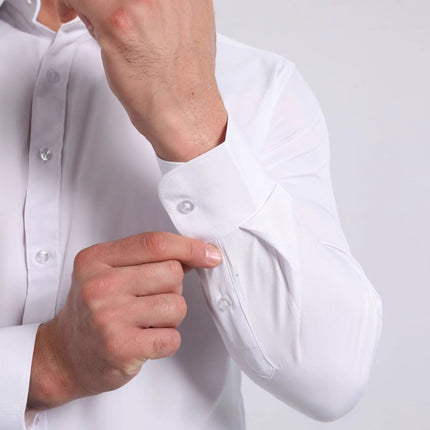 Mens Long Sleeve Collared Shirt