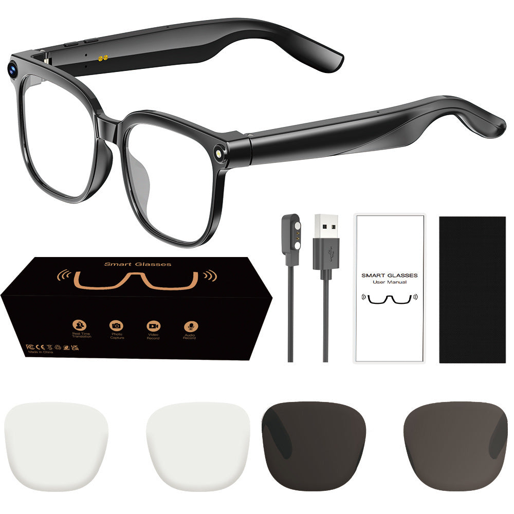 AI Assistant Bluetooth Smart Glasses with Camera