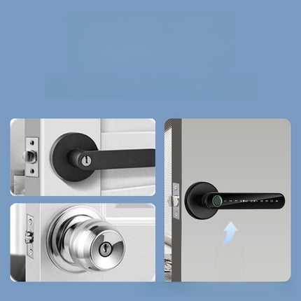 Intelligent fingerprint handle lock