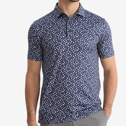 Mens Quick-Dry Golf Polo Shirt