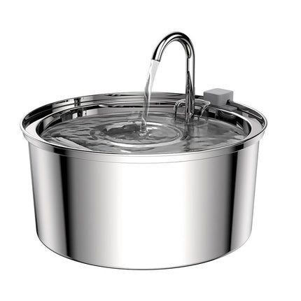 Stainless Steel Pet Water Fountain Dispenser