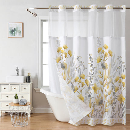 Double Layer Digital Print Shower Curtain