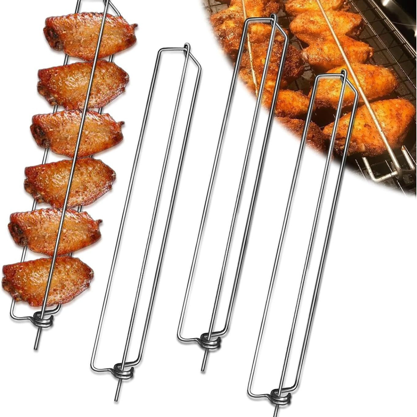 Stainless Steel Barbecue Grill Fork