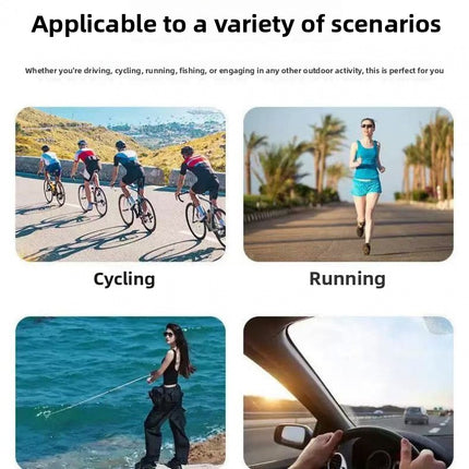 HD Wireless Sports Recording Glasses with APP Control