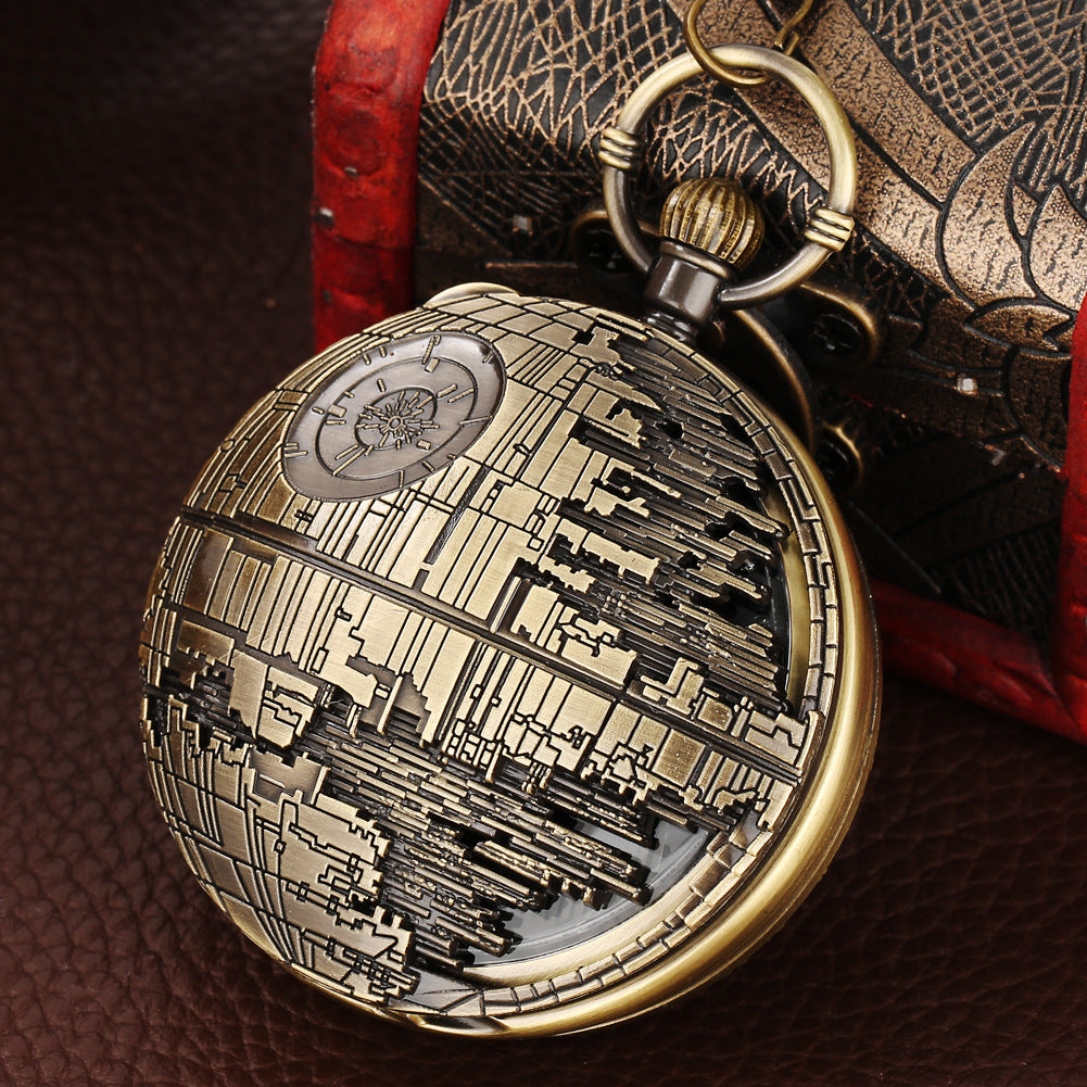 Music box watch flip