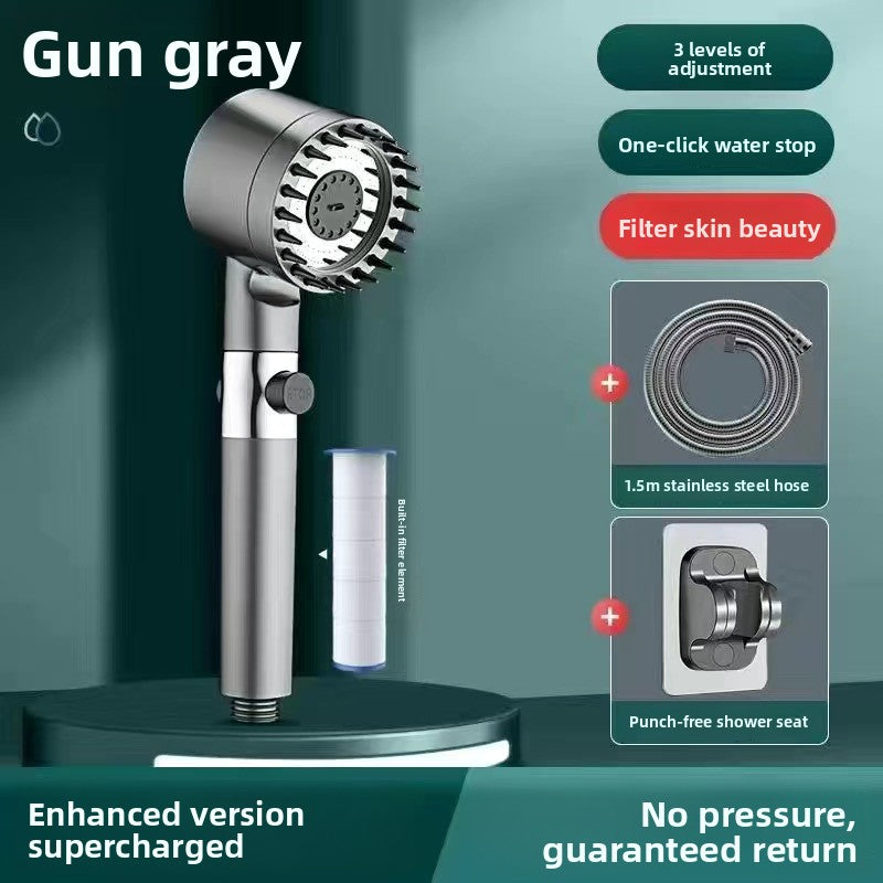 Handheld Shower Head with Massage and Filter