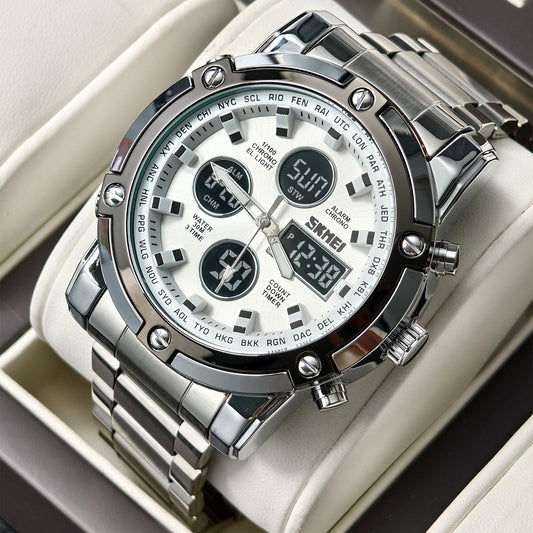 Multi Function Digital Analog Watch