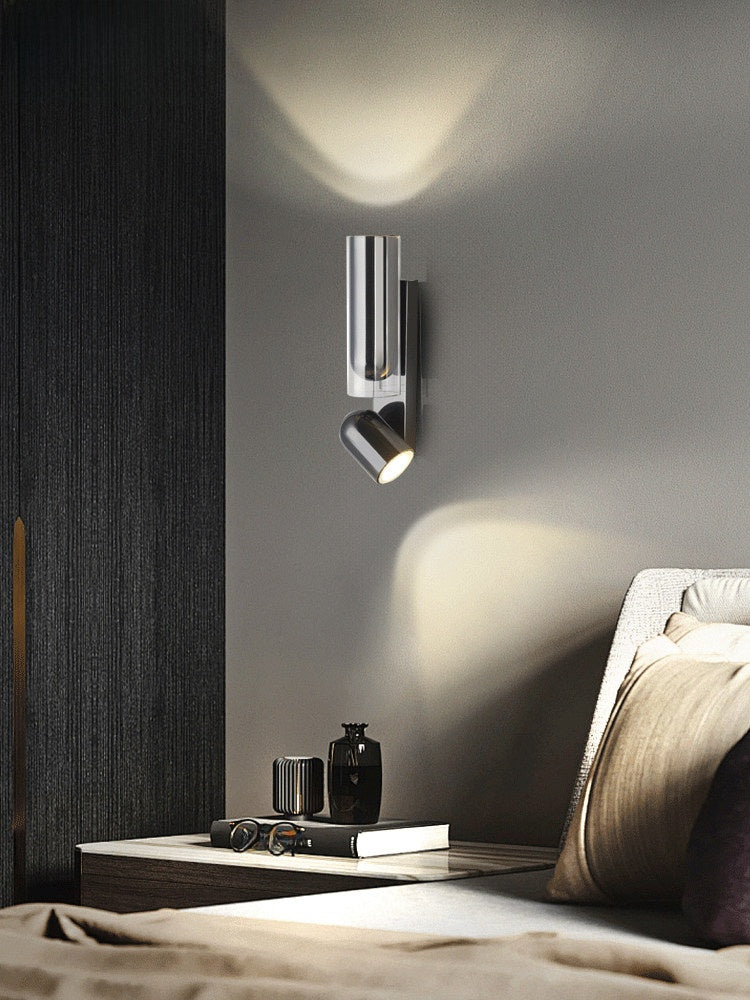 Rotatable LED Wall Lamp Nordic Minimalist Design