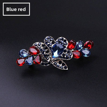 Water droplet spring clip