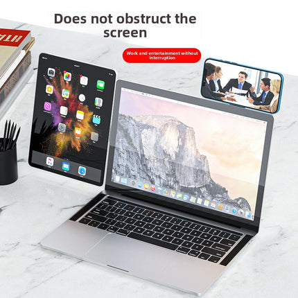 Portable laptop extension stand